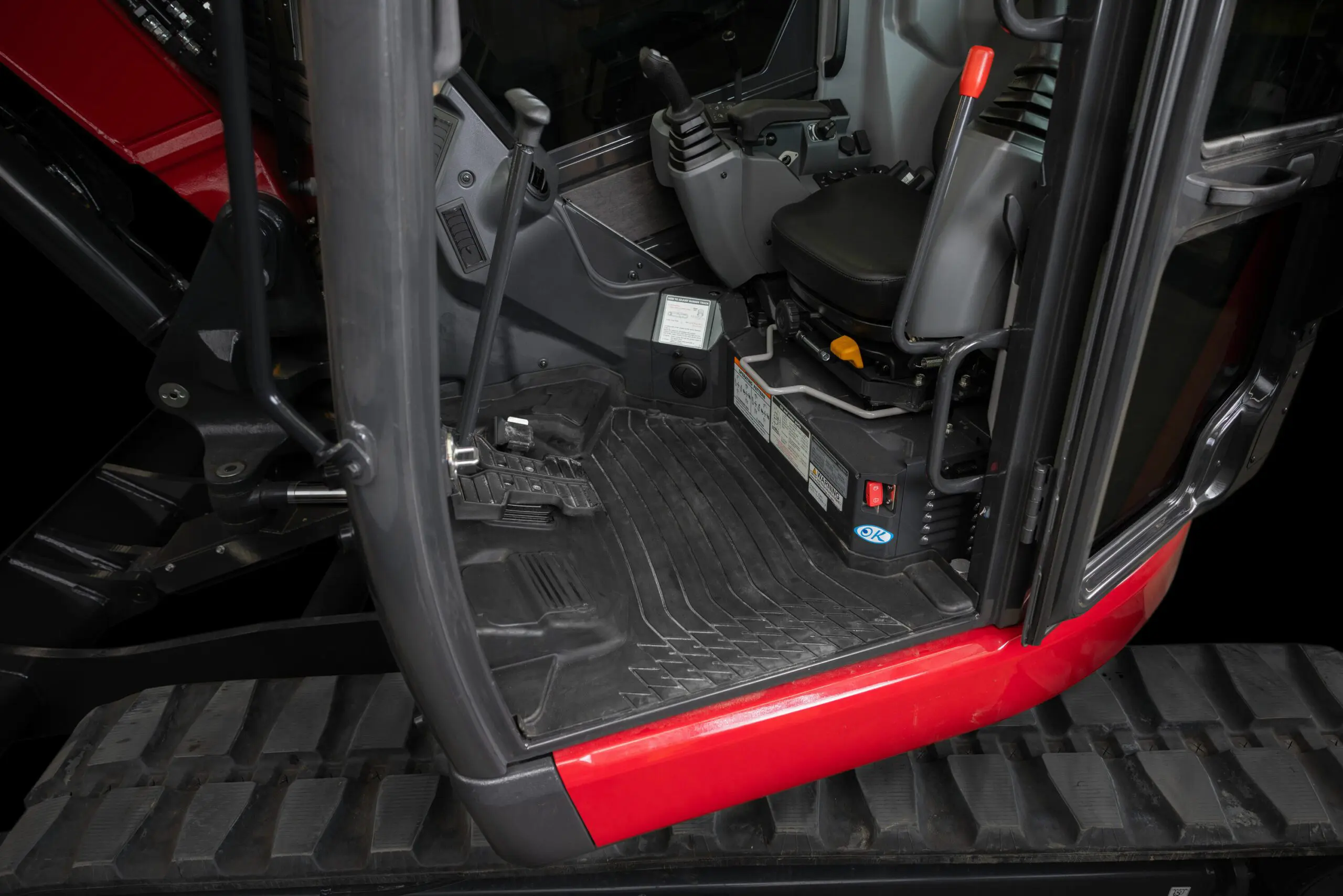 Mini Excavator SV100-7 cabin detail