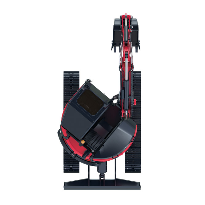 Mini Excavator SV100-7 top view